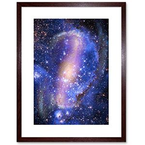 Wee Blue Coo Spiral Galaxy Nebula Stars Space Picture Photo Framed Wall Art Print Wee Blue Coo Spiral Galaxy Nebula Stars Space Picture Photo Framed Wall Art Print