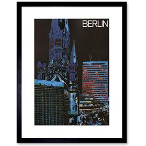 Wee Blue Coo TRAVEL TOURISM GERMANY BERLIN BLACK FRAME FRAMED ART PRINT PICTURE B12X4679 Wee Blue Coo TRAVEL TOURISM GERMANY BERLIN BLACK FRAME FRAMED ART PRINT PICTURE B12X4679