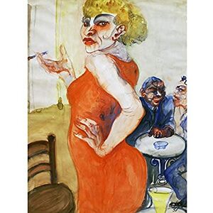 Fine Art Prints Lohse-Wachtler Portrait Lissy Orange Kleid Gemälde Kunstdruck Leinwand Premium Wanddekoration Poster Wandbild Fine Art Prints Lohse-Wachtler Portrait Lissy Orange Kleid Gemälde Kunstdruck Leinwand Premium Wanddekoration Poster Wandbild