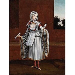 Artery8 Vanmour Woman From Island Kythnos Thermia Painting Unframed Wall Art Print Poster Home Decor Premium Artery8 Vanmour Woman From Island Kythnos Thermia Painting Unframed Wall Art Print Poster Home Decor Premium