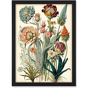 Artery8 Ernst Haeckel Inspired Vintage Botanical Plant Study Modern Watercolour Painting Illustration Artwork Framed A3 Wall Art Print Artery8 Ernst Haeckel Inspired Vintage Botanical Plant Study Modern Watercolour Painting Illustration Artwork Framed A3 Wall Art Print