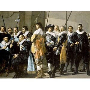 Artery8 Frans Hals Militia District Xi The Meagre Company Large XL Wall Art Canvas Print Artery8 Frans Hals Militia District Xi The Meagre Company Large XL Wall Art Canvas Print