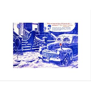 Wee Blue Coo Ad Car Automobile Accessory Antifreeze Police Car Ice Wall Art Print Wee Blue Coo Ad Car Automobile Accessory Antifreeze Police Car Ice Wall Art Print