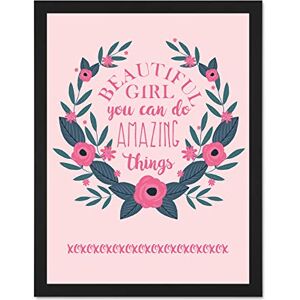 Fine Art Prints Kids Girl Beautiful Amazing Pink Floral Large Framed Art Print Poster Wall Decor 18x24 inch Fine Art Prints Kids Girl Beautiful Amazing Pink Floral Large Framed Art Print Poster Wall Decor 18x24 inch