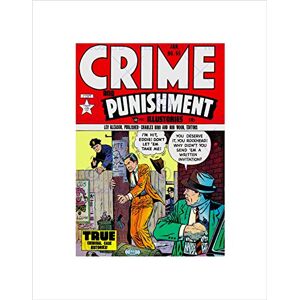 Wee Blue Coo Comics Crime Punishment True Crime Cop Gun Wall Art Print Wee Blue Coo Comics Crime Punishment True Crime Cop Gun Wall Art Print