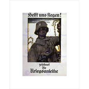 Wee Blue Coo War First World Soldier Help Win Germany Vintage Advert Wall Art Print Wee Blue Coo War First World Soldier Help Win Germany Vintage Advert Wall Art Print