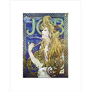 Wee Blue Coo Alphonse Mucha Retro Old Master Art Picture Wall Art Print Wee Blue Coo Alphonse Mucha Retro Old Master Art Picture Wall Art Print