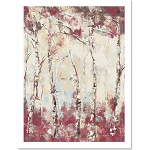 Wee Blue Coo Birch Trees Abstract Painting Large Framed Art Print Wall Poster 18x24 inch Wee Blue Coo Birch Trees Abstract Painting Large Framed Art Print Wall Poster 18x24 inch