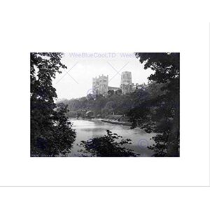 Wee Blue Coo Durham The Cathedral England Vintage History Old BW Wall Art Print Wee Blue Coo Durham The Cathedral England Vintage History Old BW Wall Art Print