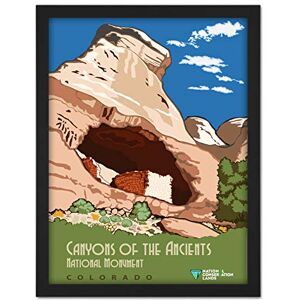 Artery8 BLM Canyons Of Ancients National Monument Colorado Artwork Framed Wall Art Print 18X24 Inch Artery8 BLM Canyons Of Ancients National Monument Colorado Artwork Framed Wall Art Print 18X24 Inch