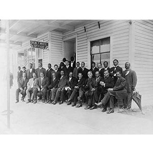 Wee Blue Coo Vintage Photography African American Booker T Washington USA Art Print Poster Wall Decor 12X16 Inch Wee Blue Coo Vintage Photography African American Booker T Washington USA Art Print Poster Wall Decor 12X16 Inch