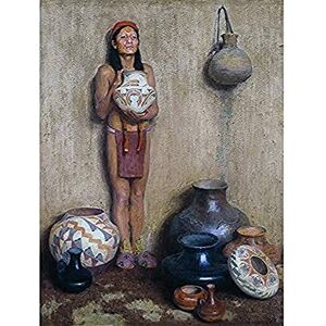 Fine Art Prints Couse Pottery Vendor Native American Ceramics Painting Art Print Canvas Premium Wall Decor Poster Mural Fine Art Prints Couse Pottery Vendor Native American Ceramics Painting Art Print Canvas Premium Wall Decor Poster Mural