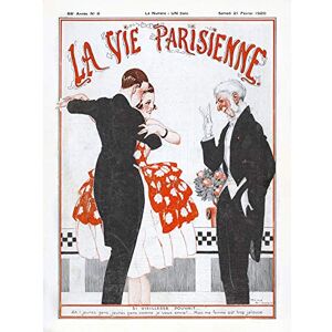 Artery8 La Vie Parisienne Old Age Couple Dancing Magazine Cover Unframed Wall Art Print Poster Home Decor Premium Artery8 La Vie Parisienne Old Age Couple Dancing Magazine Cover Unframed Wall Art Print Poster Home Decor Premium
