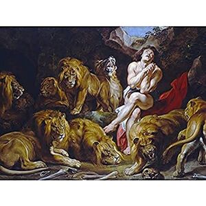 Fine Art Prints Rubens Daniel In The Lions Den Unframed Wall Art Print Poster Home Decor Premium Fine Art Prints Rubens Daniel In The Lions Den Unframed Wall Art Print Poster Home Decor Premium