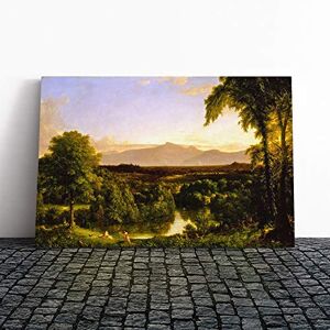 Big Box Art Thomas Cole Early Autumn View of Catskill Canvas Print Gallery Wrapped 30mm Frame Wall Art 20x14 inches Ready to Hang Modern Landscape Picture Living Room Bedroom Lounge Office Big Box Art Thomas Cole Early Autumn View of Catskill Canvas Print Gallery Wrapped 30mm Frame Wall Art 20x14 inches Ready to Hang Modern Landscape Picture Living Room Bedroom Lounge Office