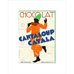 Wee Blue Coo Advert Food Chocolate Sweet Candy African Dance France Wall Art Print Wee Blue Coo Advert Food Chocolate Sweet Candy African Dance France Wall Art Print