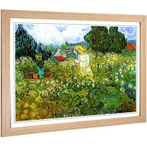 Big Box Art Framed Print of Vincent Van Gogh Marguerite Gachet in The Garden Design Wall Art Picture Home Decor for Kitchen, Living Room, Bedroom, Hallway, Oak, A2 / 24.5x18 Inch / 62x45cm Big Box Art Framed Print of Vincent Van Gogh Marguerite Gachet in The Garden Design Wall Art Picture Home Decor for Kitchen, Living Room, Bedroom, Hallway, Oak, A2 / 24.5x18 Inch / 62x45cm