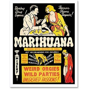 Wee Blue Coo Political Drug Abuse Marijuana Weed Weird Art Print Framed Poster Wall Decor 12X16 Inch Wee Blue Coo Political Drug Abuse Marijuana Weed Weird Art Print Framed Poster Wall Decor 12X16 Inch
