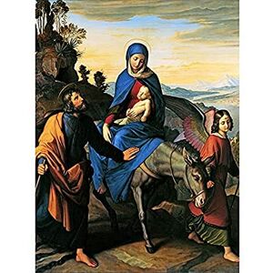 Fine Art Prints Von Carolsfeld Flight Into Egypt Biblical Painting Unframed Wall Art Print Poster Home Decor Premium Fine Art Prints Von Carolsfeld Flight Into Egypt Biblical Painting Unframed Wall Art Print Poster Home Decor Premium