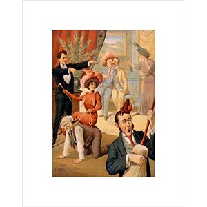 Wee Blue Coo Paintings Group Hypnotist Hypnotism Bizarre Weird Cool Wall Art Print Wee Blue Coo Paintings Group Hypnotist Hypnotism Bizarre Weird Cool Wall Art Print