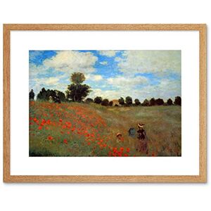 Wee Blue Coo Claude Monet Les Coqueliquots Old Master Framed Wall Art Print Wee Blue Coo Claude Monet Les Coqueliquots Old Master Framed Wall Art Print