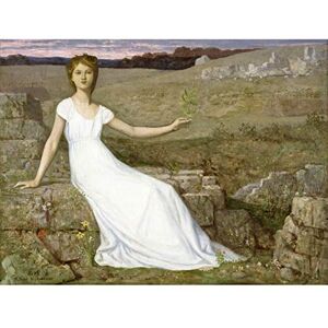 Artery8 Puvis De Chavannes Hope Painting Large Wall Art Poster Print Thick Paper 18X24 Inch Artery8 Puvis De Chavannes Hope Painting Large Wall Art Poster Print Thick Paper 18X24 Inch