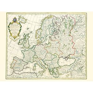 Fine Art Prints Jean Claude Dezauche Map Of Europe Large Wall Art Print Canvas Premium Poster Mural Fine Art Prints Jean Claude Dezauche Map Of Europe Large Wall Art Print Canvas Premium Poster Mural