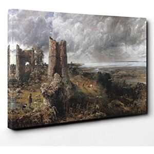 Big Box Art Canvas Print Wall Art John Constable Hadleigh Castle, The Mouth of The Thames Mounted & Stretched Framed Picture Home Decor for Kitchen, Living Room, Bedroom, Multi-Colour, 20x14 Inch Big Box Art Canvas Print Wall Art John Constable Hadleigh Castle, The Mouth of The Thames Mounted & Stretched Framed Picture Home Decor for Kitchen, Living Room, Bedroom, Multi-Colour, 20x14 Inch