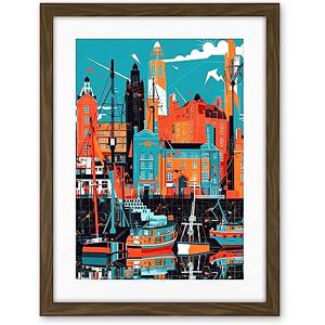 Artery8 Liverpool Royal Albert Dock Waterfront Cityscape Artwork Framed Wall Art Print 18X24 Inch Artery8 Liverpool Royal Albert Dock Waterfront Cityscape Artwork Framed Wall Art Print 18X24 Inch