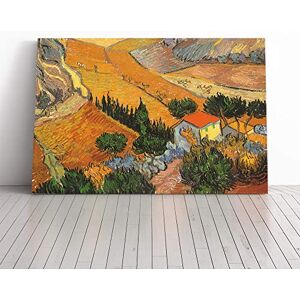 Big Box Art Canvas Print Wall Art Vincent Van Gogh Landscape (5) Mounted and Stretched Box Frame Picture Home Decor for Kitchen, Living Room, Bedroom, Hallway, Multi-Colour, 20x14 Inch Big Box Art Canvas Print Wall Art Vincent Van Gogh Landscape (5) Mounted and Stretched Box Frame Picture Home Decor for Kitchen, Living Room, Bedroom, Hallway, Multi-Colour, 20x14 Inch