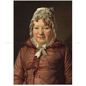 Wee Blue Coo Painting Portrait Waldmuller Captain Holzmeister's Mother Wall Art Print Wee Blue Coo Painting Portrait Waldmuller Captain Holzmeister's Mother Wall Art Print