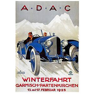 Wee Blue Coo SPORT RALLY WINTER DRIVING CAR BAVARIA GERMANY VINTAGE FRAMED ART PRINT B12X2893 Wee Blue Coo SPORT RALLY WINTER DRIVING CAR BAVARIA GERMANY VINTAGE FRAMED ART PRINT B12X2893