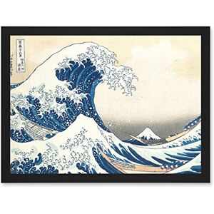Wee Blue Coo Hokusai Great Wave Off Kanagawa Mount Fuji Japan Tsunami Iconic A4 Artwork Framed Wall Art Print Wee Blue Coo Hokusai Great Wave Off Kanagawa Mount Fuji Japan Tsunami Iconic A4 Artwork Framed Wall Art Print