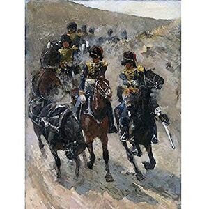 Artery8 Breitner The Yellow Riders Cavalry Painting Art Print Canvas Premium Wall Decor Poster Mural Artery8 Breitner The Yellow Riders Cavalry Painting Art Print Canvas Premium Wall Decor Poster Mural