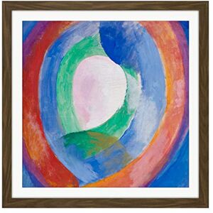 Fine Art Prints Delaunay Robert Formes Circulaires Lune No 1 Square Wooden Framed Wall Art Print Picture 16X16 Inch Fine Art Prints Delaunay Robert Formes Circulaires Lune No 1 Square Wooden Framed Wall Art Print Picture 16X16 Inch