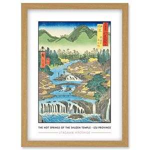 Wee Blue Coo The Hot Springs of the Shuzen Temple Izu Province Utagawa Hiroshige Japanese Woodblock Classic Collection Artwork Framed Wall Art Print A4 Wee Blue Coo The Hot Springs of the Shuzen Temple Izu Province Utagawa Hiroshige Japanese Woodblock Classic Collection Artwork Framed Wall Art Print A4