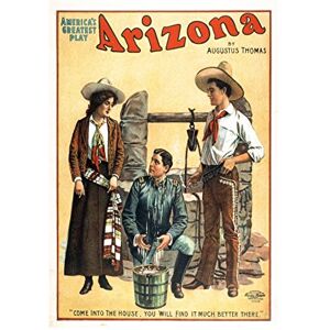 Wee Blue Coo Theatre Stage Play Arizona Western USA Cowboy Advertising Wall Art Print Wee Blue Coo Theatre Stage Play Arizona Western USA Cowboy Advertising Wall Art Print