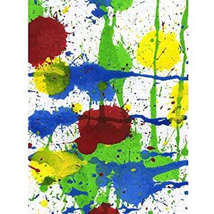 Artery8 Hendo Tanuki Bright Colourful Abstract Drip Painting F Unframed Wall Art Print Poster Home Decor Premium Artery8 Hendo Tanuki Bright Colourful Abstract Drip Painting F Unframed Wall Art Print Poster Home Decor Premium