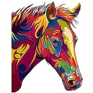 Fine Art Prints Horse Illustration Swirly Colourful Art Print Canvas Premium Wall Decor Poster Fine Art Prints Horse Illustration Swirly Colourful Art Print Canvas Premium Wall Decor Poster