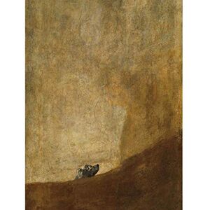 Fine Art Prints Goya Dog Painting Large Wall Art Poster Print Thick Paper 18X24 Inch Fine Art Prints Goya Dog Painting Large Wall Art Poster Print Thick Paper 18X24 Inch