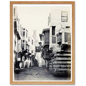 Artery8 Frith Face Street Buildings Cairo Photograph Art Print Framed Poster Wall Decor 12x16 inch Artery8 Frith Face Street Buildings Cairo Photograph Art Print Framed Poster Wall Decor 12x16 inch