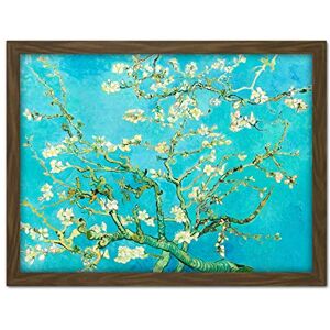 Wee Blue Coo Van Gogh Branches With Almond Blossom 1890 Artwork Framed Wall Art Print 18X24 Inch Wee Blue Coo Van Gogh Branches With Almond Blossom 1890 Artwork Framed Wall Art Print 18X24 Inch