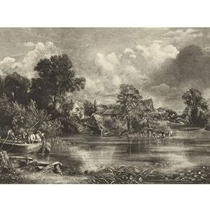 Artery8 David Lucas View On The River Stour 1838 Painting Art Print Canvas Premium Wall Decor Poster Mural Artery8 David Lucas View On The River Stour 1838 Painting Art Print Canvas Premium Wall Decor Poster Mural