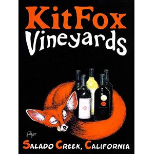 Wee Blue Coo Advert Drink Alcohol Wine Vino Fox Bottle California USA Art Print Poster Wall Decor 12X16 Inch Wee Blue Coo Advert Drink Alcohol Wine Vino Fox Bottle California USA Art Print Poster Wall Decor 12X16 Inch