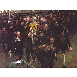 Fine Art Prints Egger-Lienz Das Kreuz Cross Austrian Festival Painting Large Print Poster Wall Art Decor Picture Fine Art Prints Egger-Lienz Das Kreuz Cross Austrian Festival Painting Large Print Poster Wall Art Decor Picture