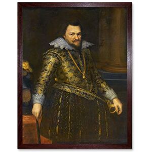 Artery8 Van Mierevelt Portrait Prince Philip William Orange Art Print Framed Poster Wall Decor 12x16 inch Artery8 Van Mierevelt Portrait Prince Philip William Orange Art Print Framed Poster Wall Decor 12x16 inch