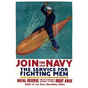 Wee Blue Coo War First World Navy Recruitment Enlist USA Vintage Ad Wall Art Print Wee Blue Coo War First World Navy Recruitment Enlist USA Vintage Ad Wall Art Print
