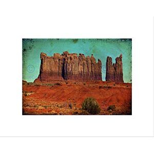Wee Blue Coo Photo Composition Monument Valley Utah Cliff Rock Wall Art Print Wee Blue Coo Photo Composition Monument Valley Utah Cliff Rock Wall Art Print