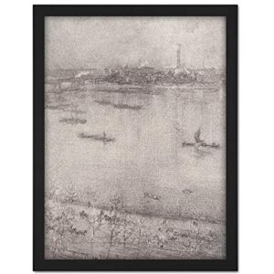 Fine Art Prints James Mcneill Whistler The Thames Large Framed Art Print Poster Wall Decor 18x24 Fine Art Prints James Mcneill Whistler The Thames Large Framed Art Print Poster Wall Decor 18x24