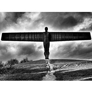 Fine Art Prints Angel Of The North Black And White Unframed Wall Art Print Poster Home Decor Fine Art Prints Angel Of The North Black And White Unframed Wall Art Print Poster Home Decor
